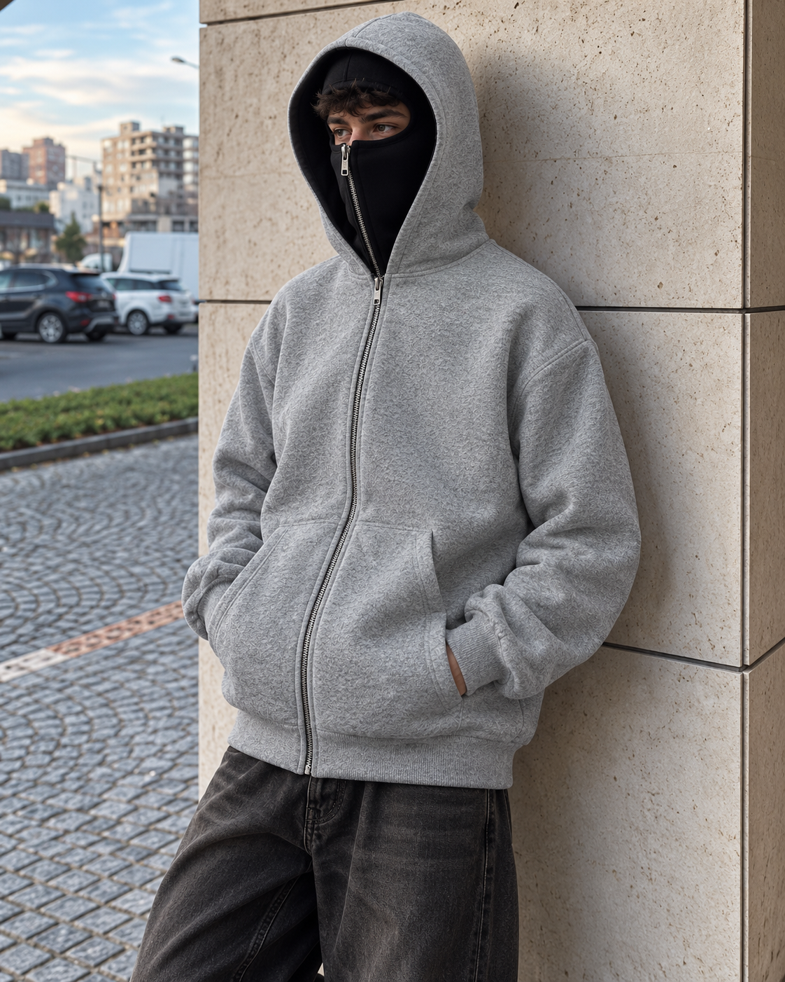 OVRLINE Double-Layer Hoodie