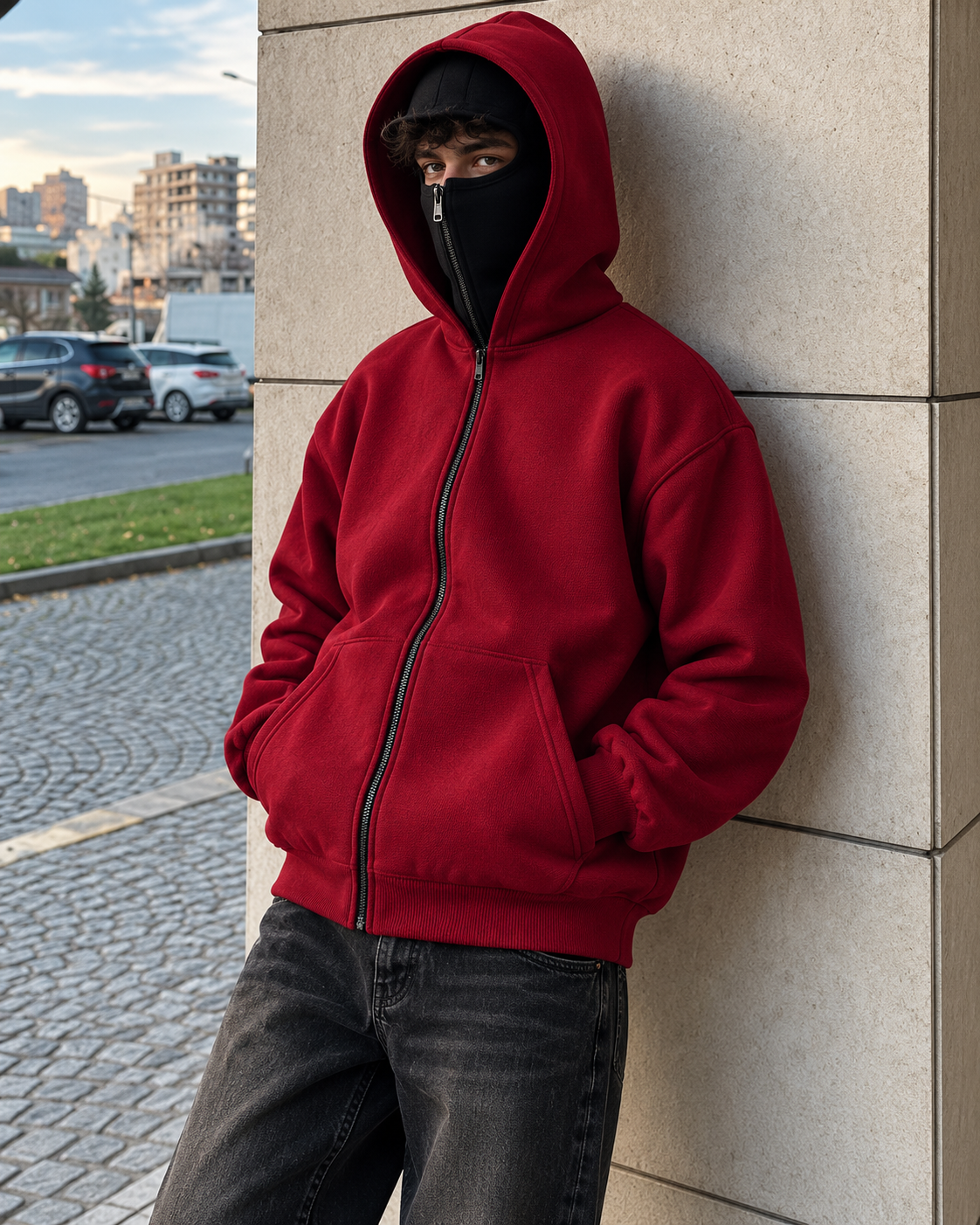 OVRLINE Double-Layer Hoodie