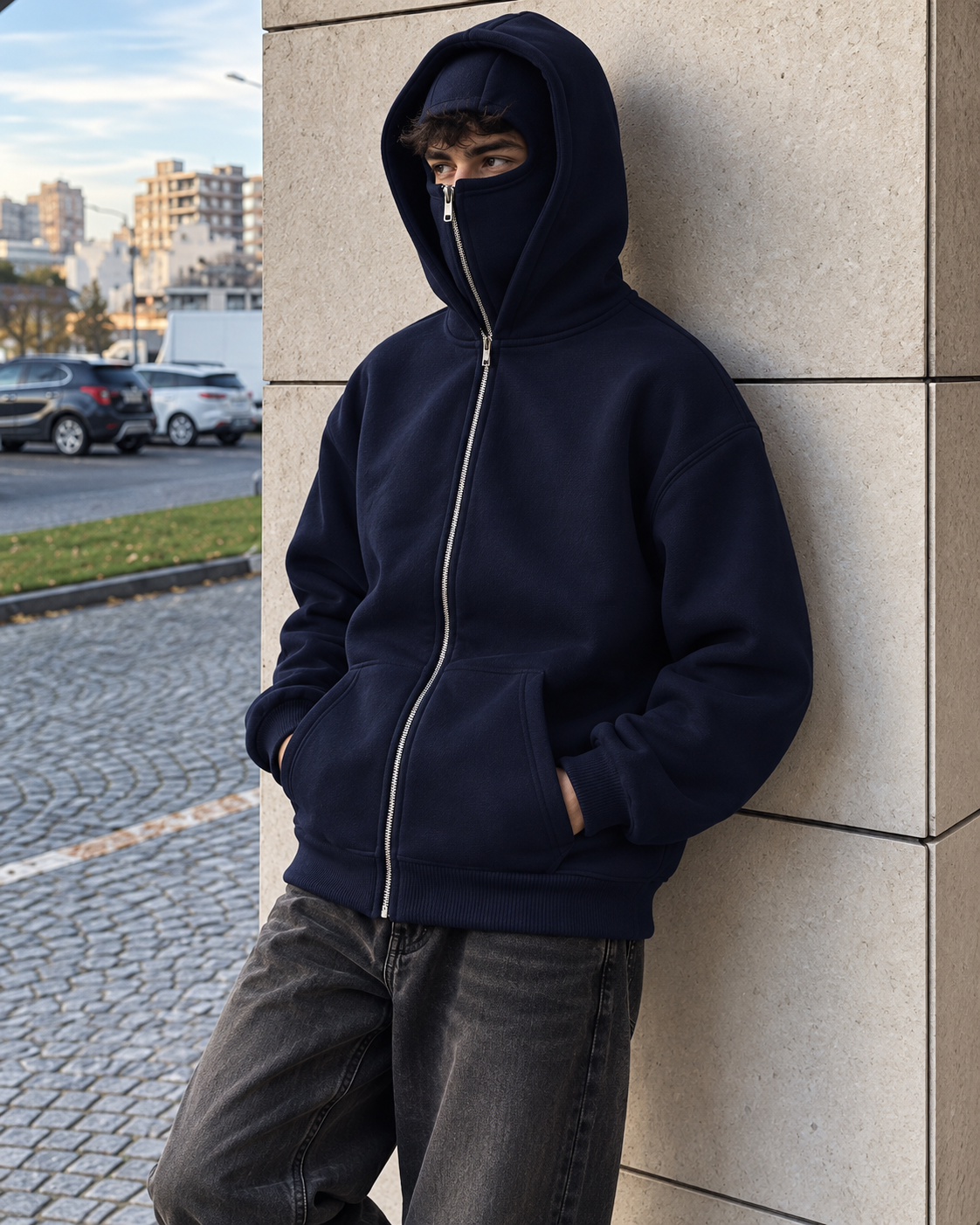 OVRLINE Double-Layer Hoodie